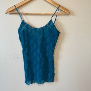 Free People Intimately floral sheer tank